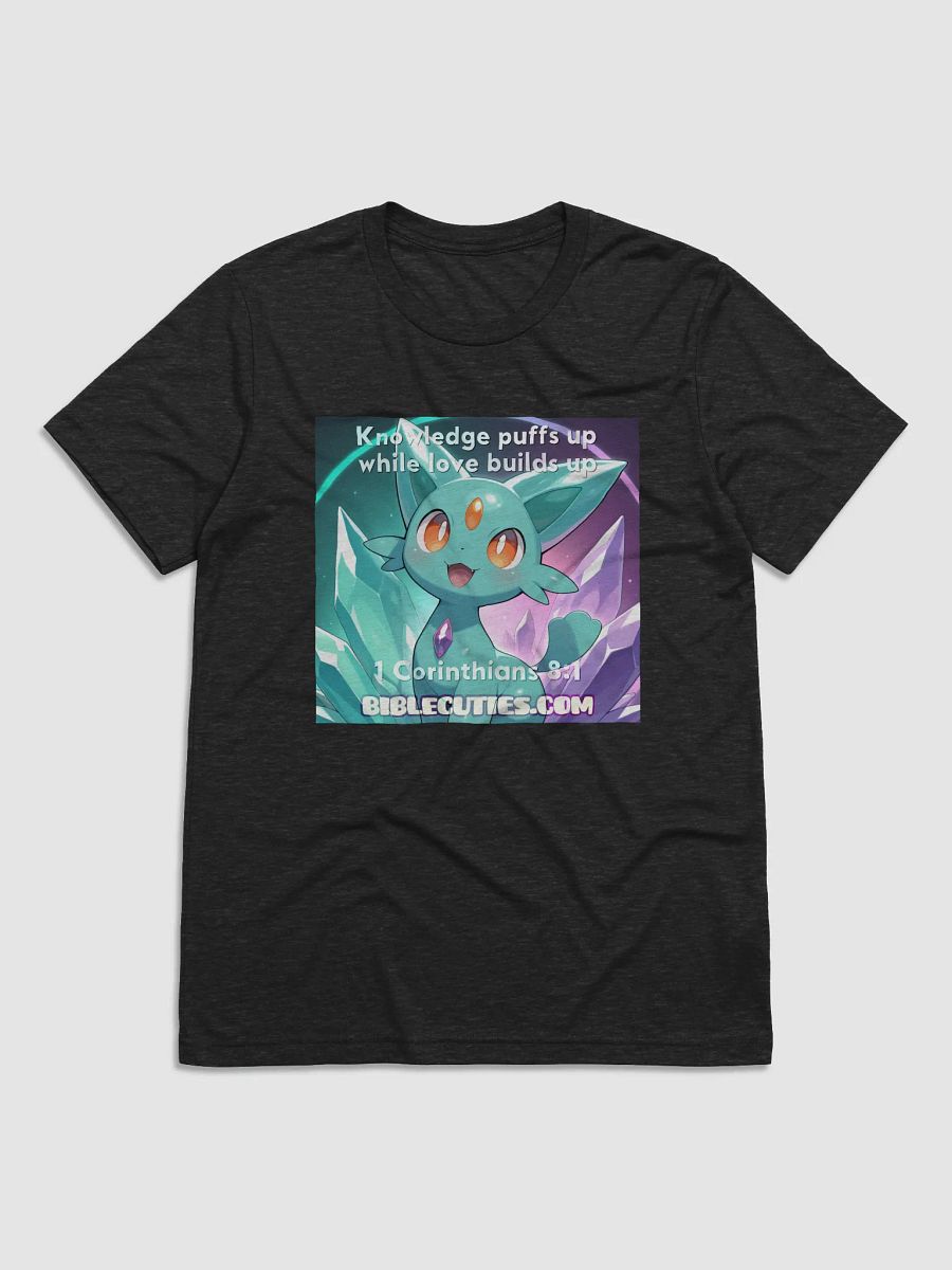 Bible Cuties Tomy - Knowledge puffs up while love builds up T Shirt product image (2)