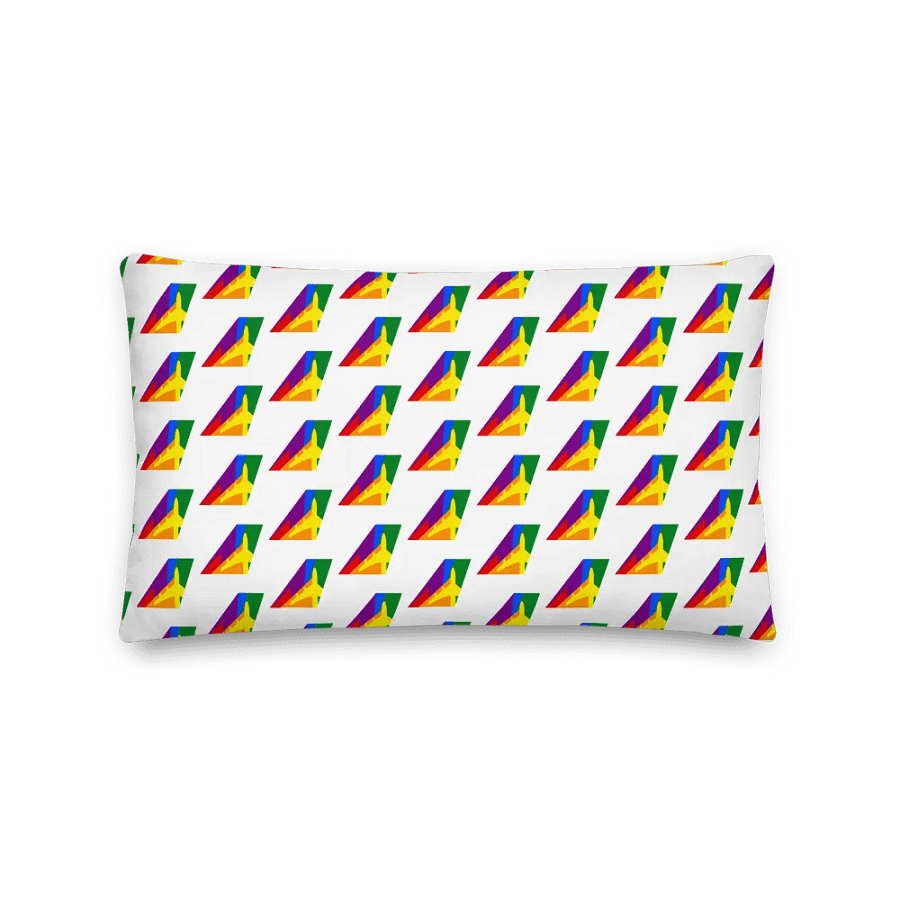 💤 Premium Flight Pillow - Limited Edition Pride Tailfin product image (1)