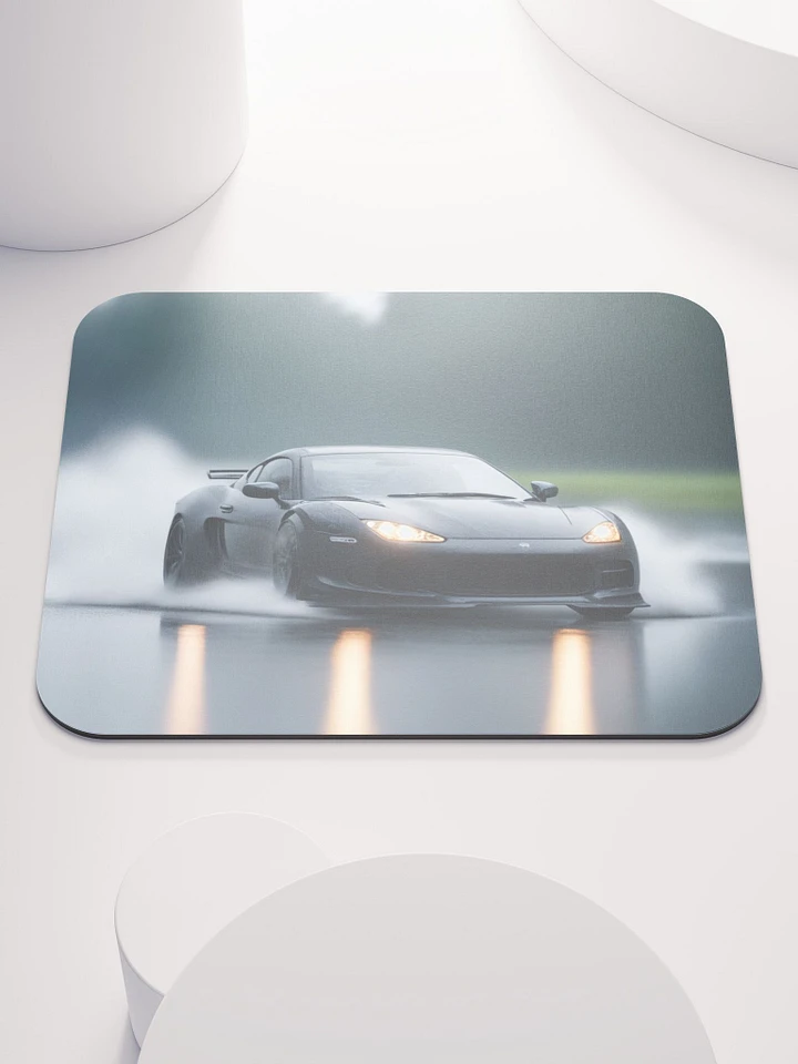 Drifting car Mouse Pad product image (1)