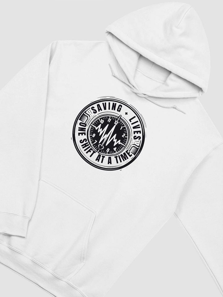 one shift at at a time, Heartbeat Hero Hoodie product image (12)