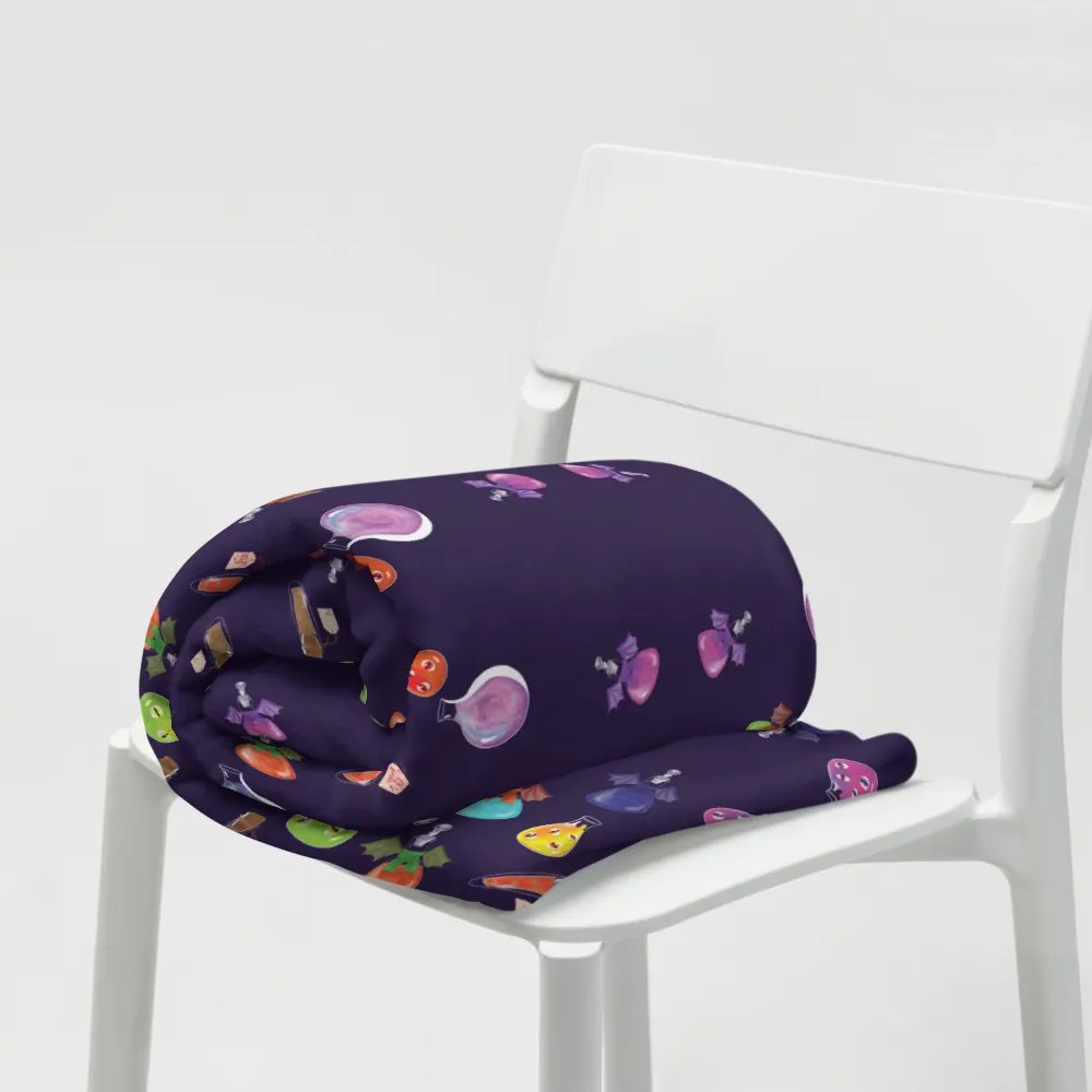 Potion Print Throw Blanket product image (19)