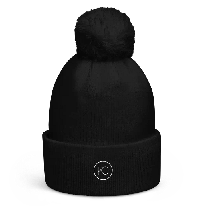 Beanie with pompom product image (1)