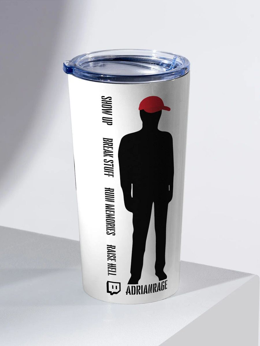 Minimalist Red Hat Tumbler product image (2)