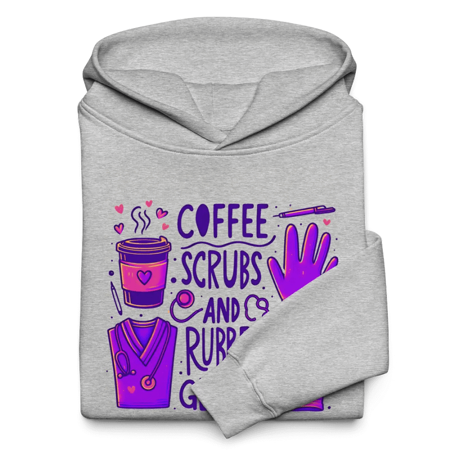 Healthcare Heroes Coffee Scrubs Hoodie product image (10)