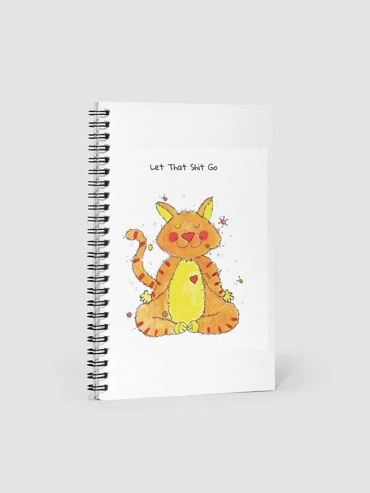 Ging Ging Meditating Cat Notebook product image (1)