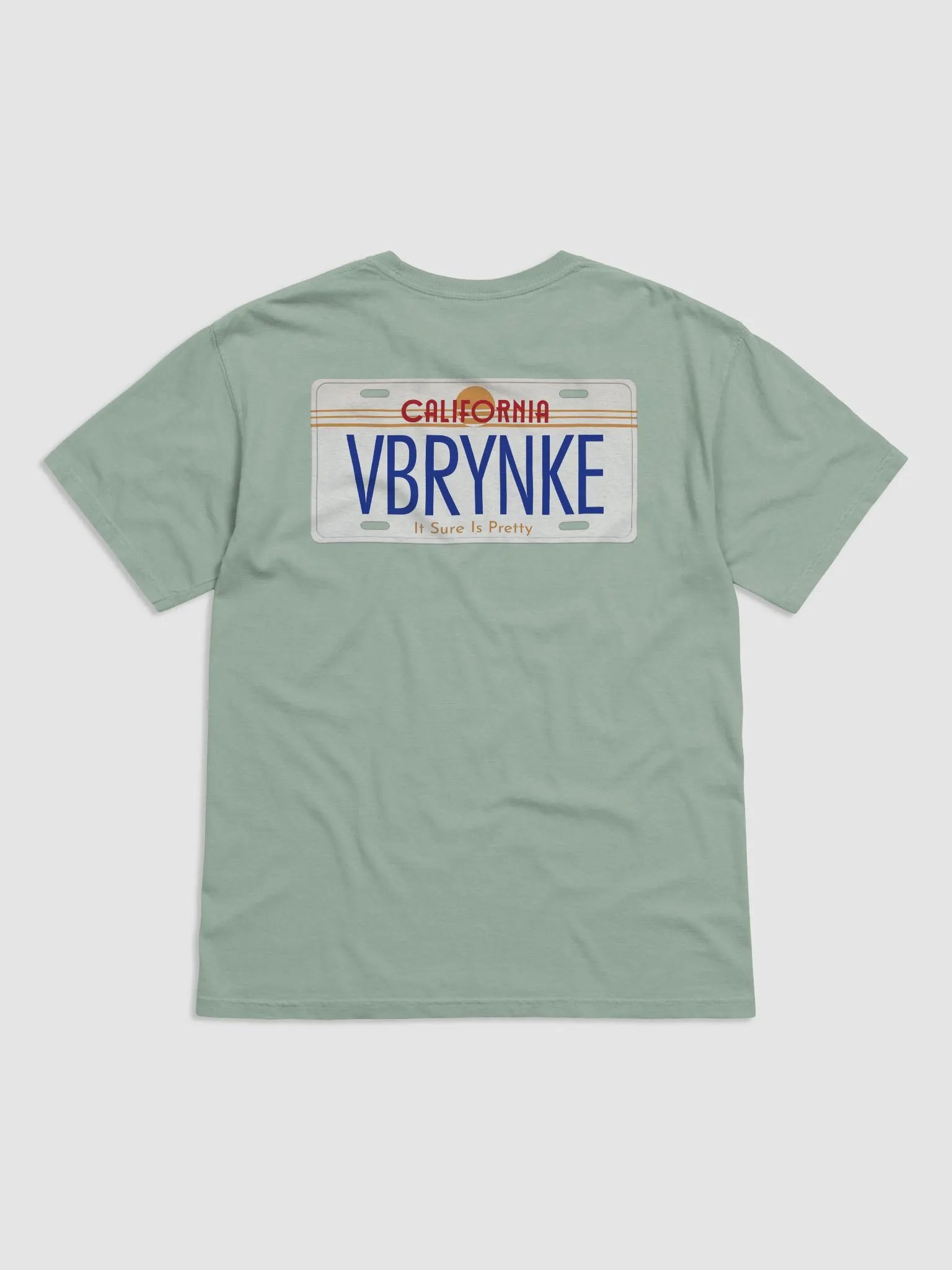 It Sure Is Pretty License Plate Tee product image (2)