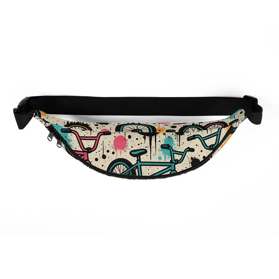 Bmx Bikes Paint Neon Graffiti Pop Art - Fanny Pack product image (5)