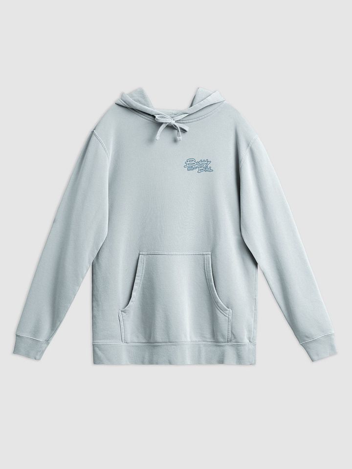 Bubbly and a B*tch (sm. lined design, #709AAF) printed pigment hoodie product image (25)