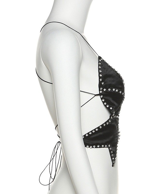 Women's Fashion Halter Backless Bow Vest product image (8)