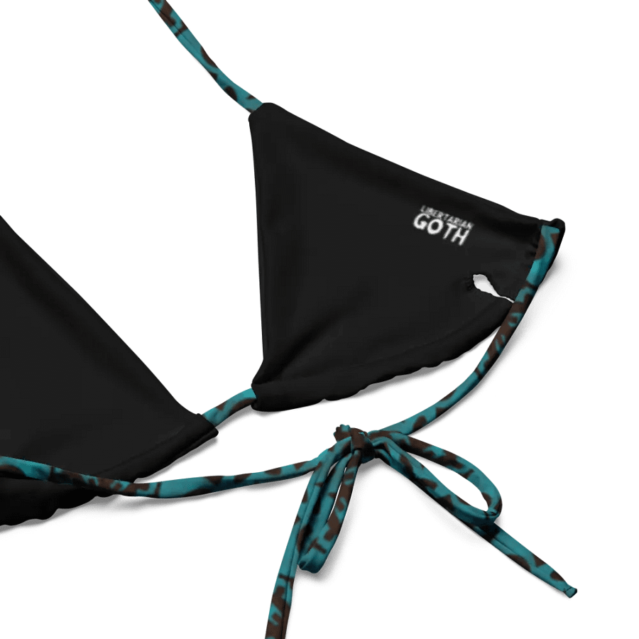 Gothic 2A String Bikini - Teal product image (5)