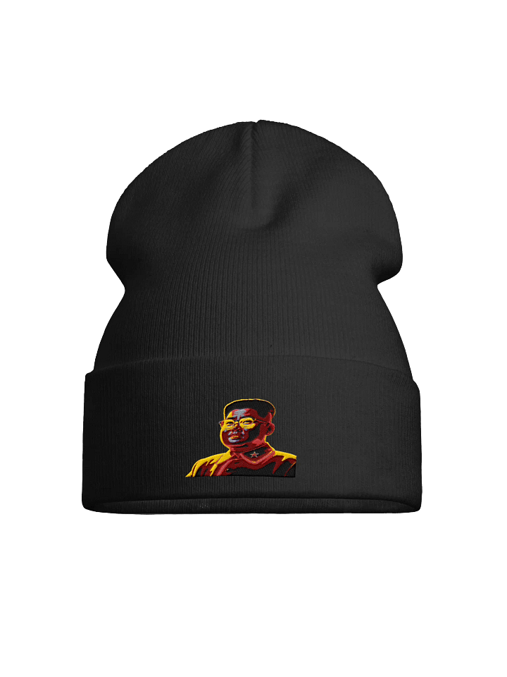 Starry Eyed Kim Jong Un Knit Beanie product image (1)