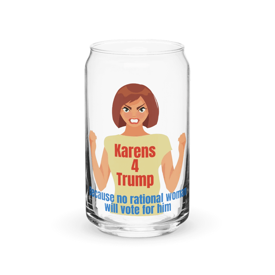 Ethan-Karens 4 Trump -Can-Shaped Glass product image (2)
