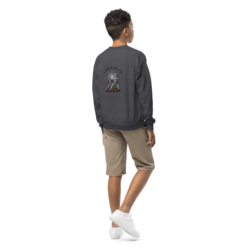 Youth Sweatshirt - Powered By Iced Coffee product image (9)