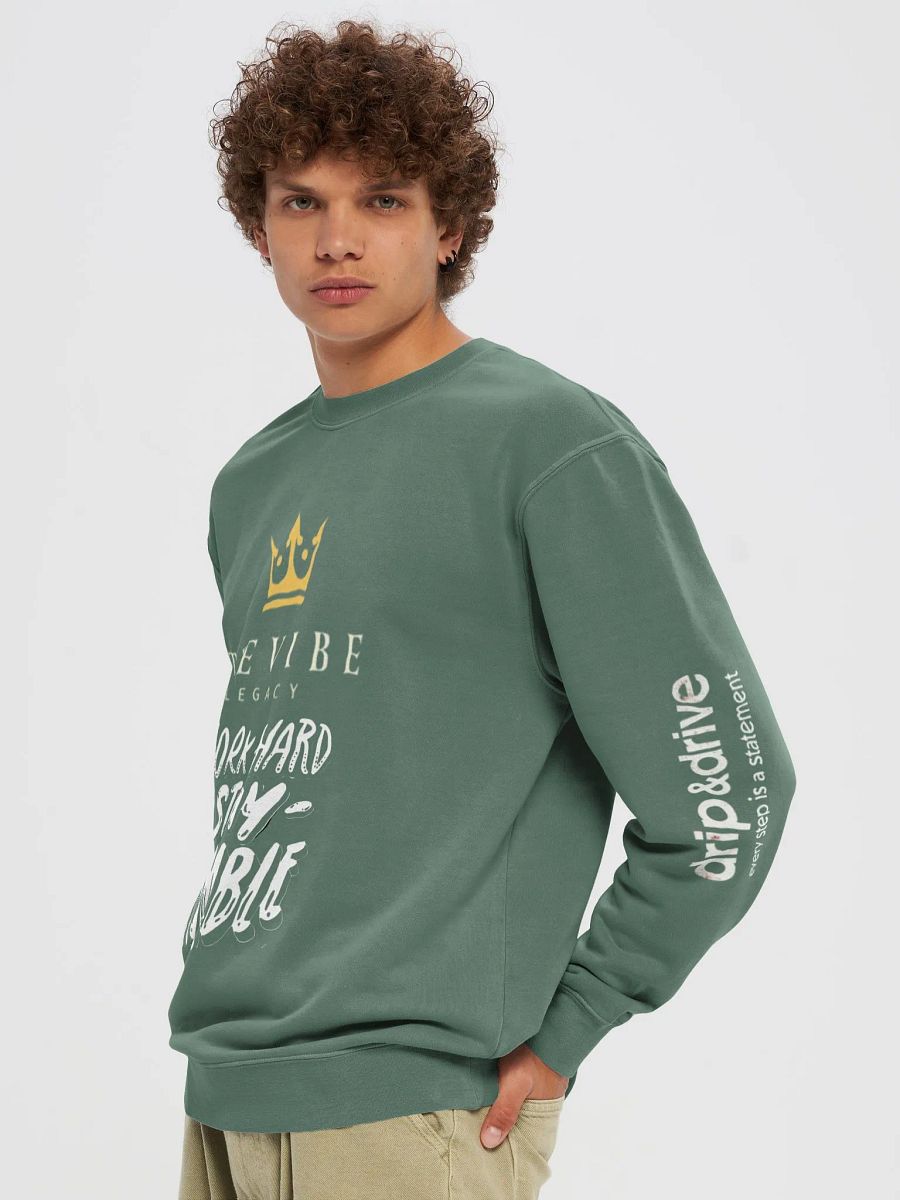 Rise Unisex Vintage Pigment Dyed Sweatshirt product image (45)