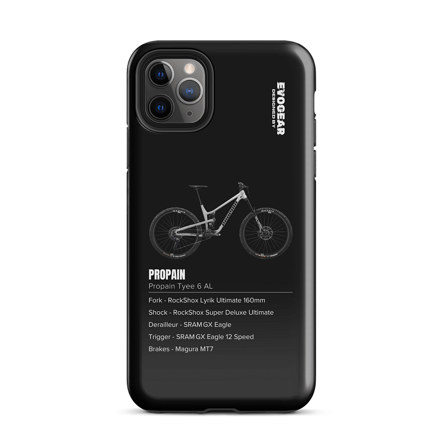 Black Propain Tyee 6 AL iPhone Case product image (51)