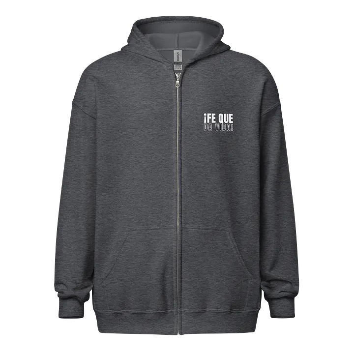 Sudadera unisex con capucha y cremallera | El camino, la verdad y la vida product image (2)