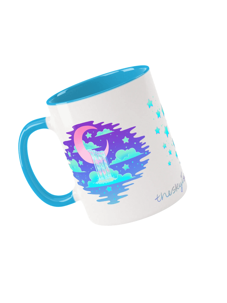 "Moonfall" Mug with Stars – Flow With the Sky product image (3)