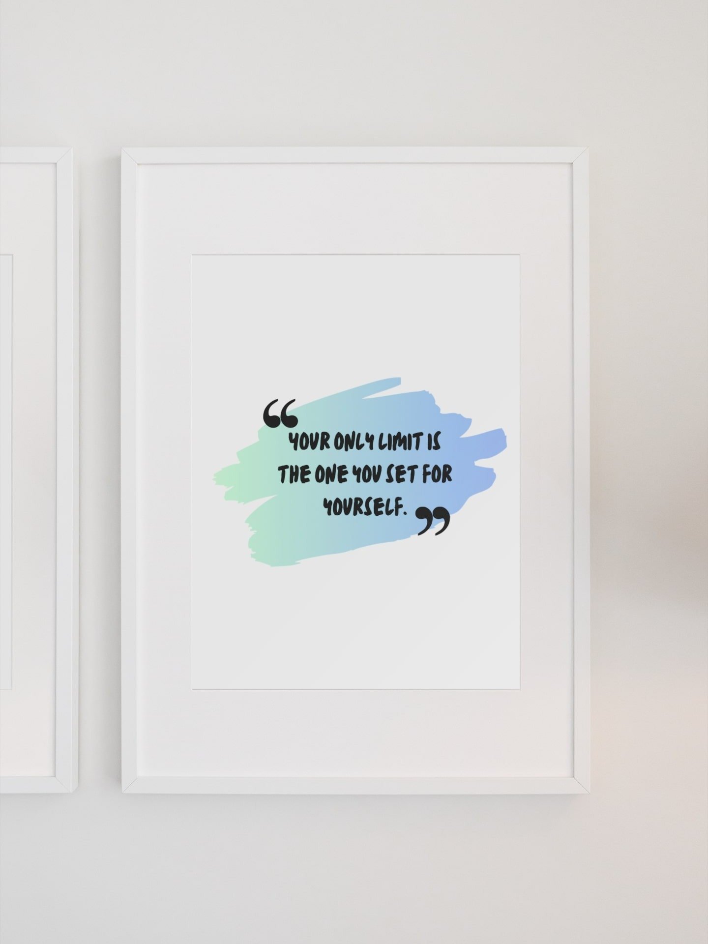 Inspirational Wall Art, Empowering Home Office Decor, Self-Motivation Quote Print, Positive Mindset Poster, Encouragement Gift Idea product image (1)
