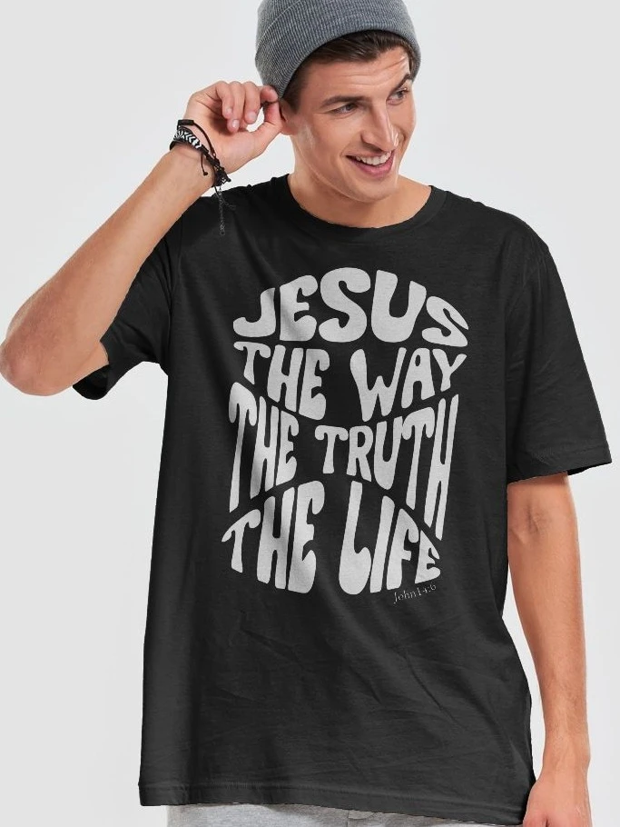 Jesus The Way The Truth The Life John 14:6 T-Shirt product image (1)