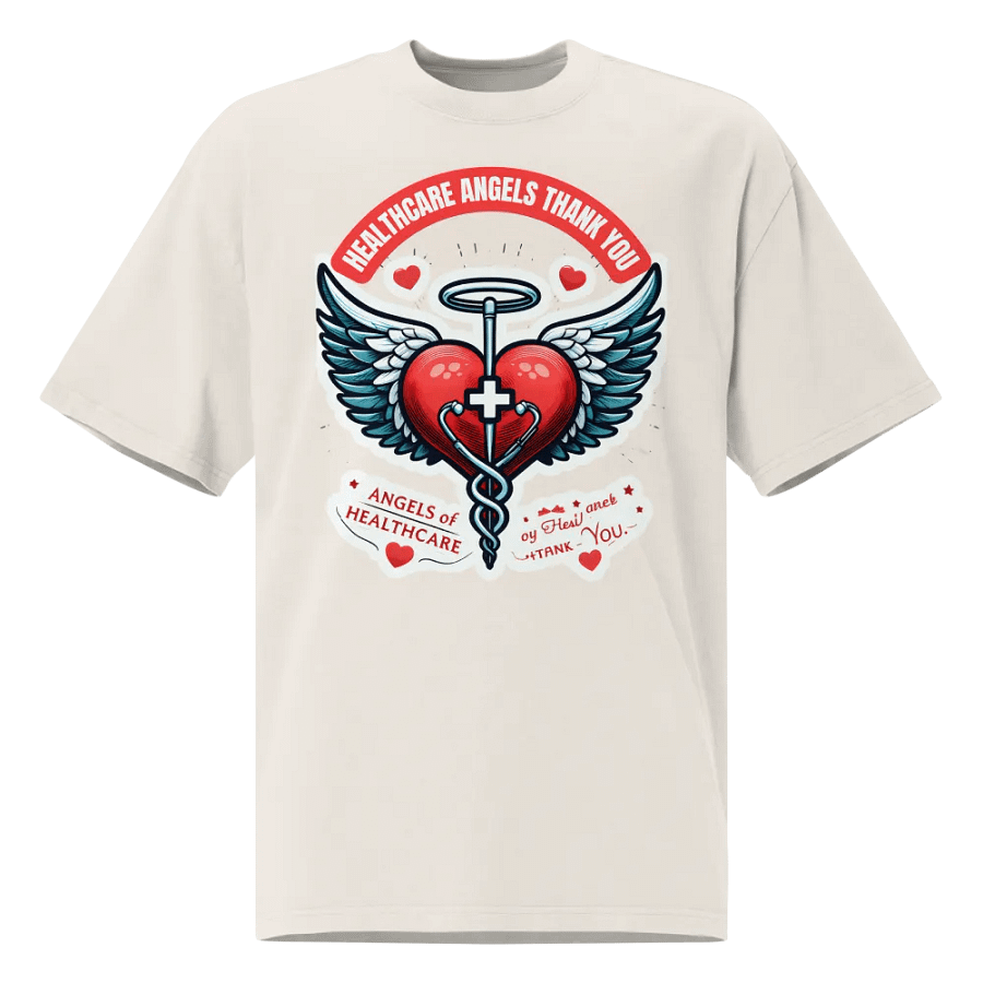 Healthcare Angels Tribute Oversized Tee product image (3)