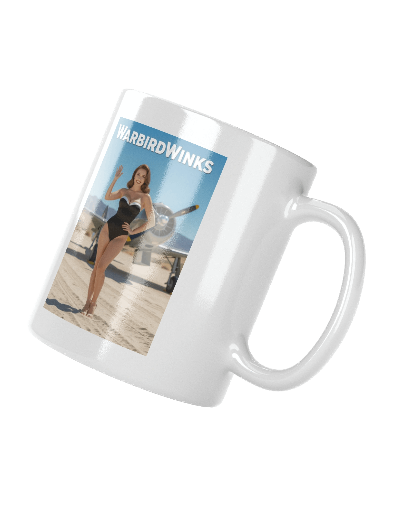 Coffee Mug: A6 - White product image (3)