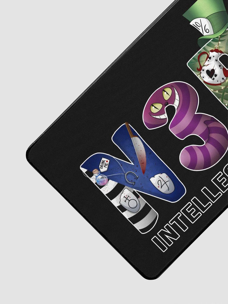 Black N3RD Large mouse mat product image (3)