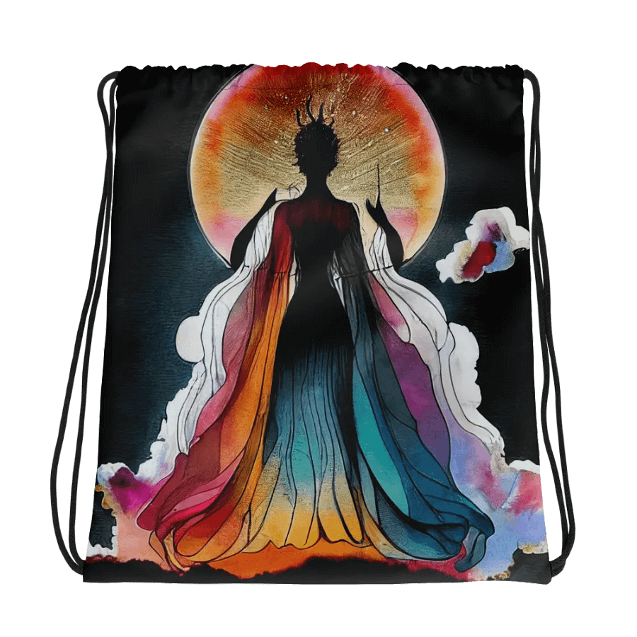 Ethereal Radiance Drawstring Bag product image (1)