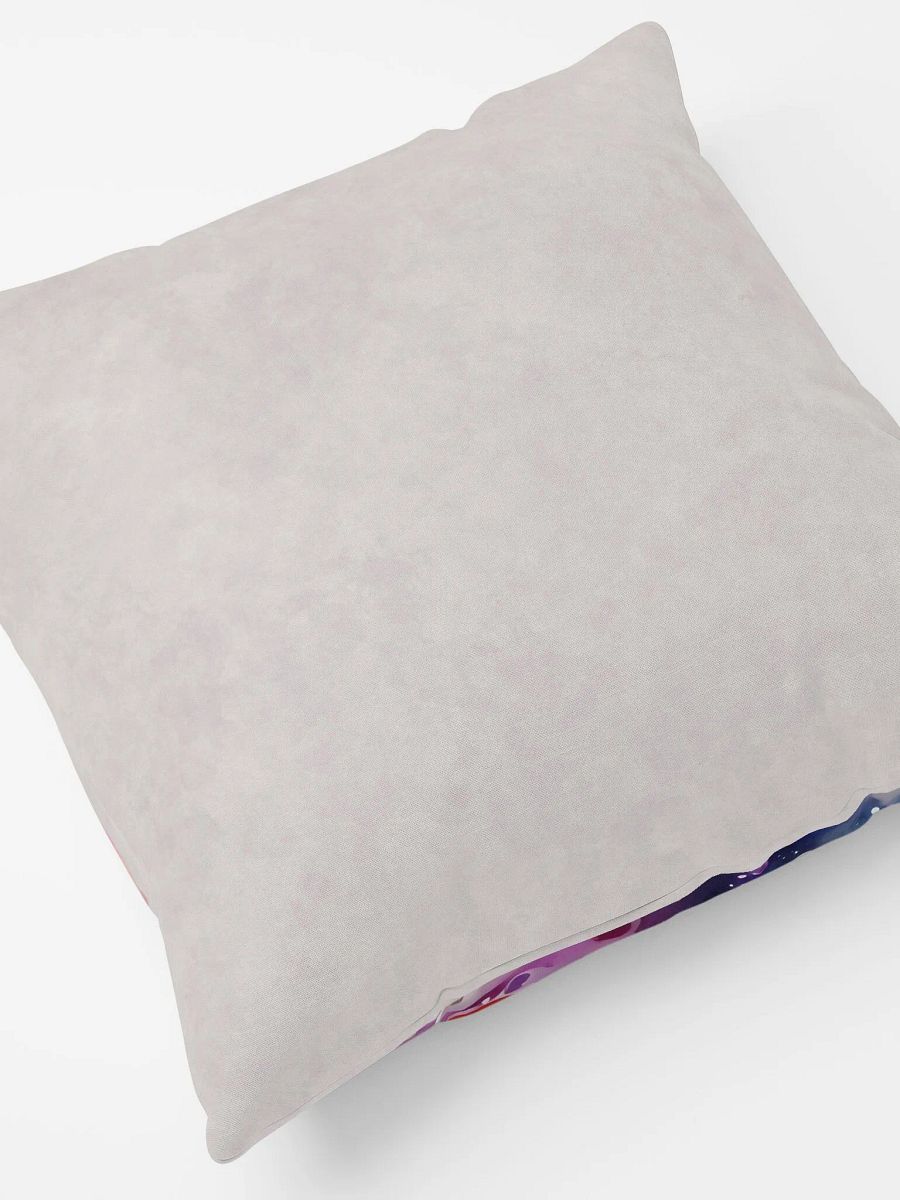 Vibrant Colors and Feline Fantasy Pillow product image (4)