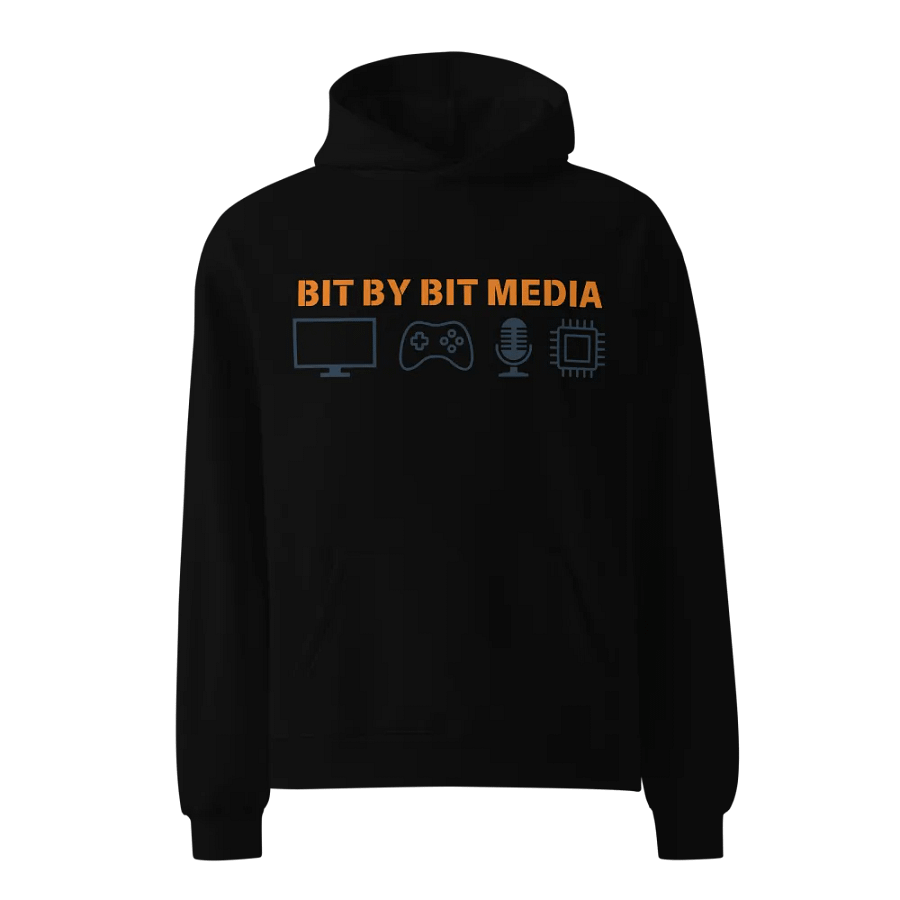 Bit By Bit Media Oversized Hoodie product image (1)