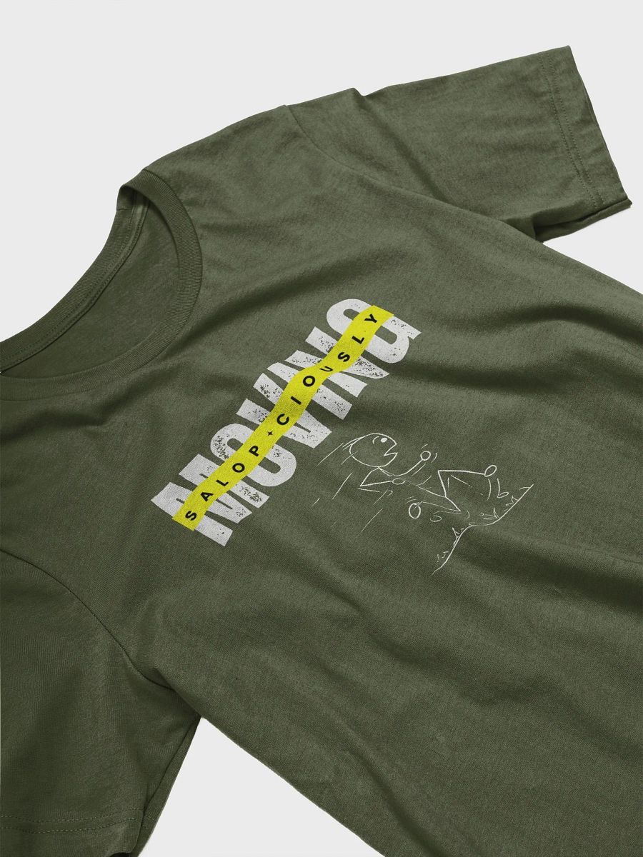 Moving Salop*ciously Humor Yellow Fragmented T-Shirt product image (94)