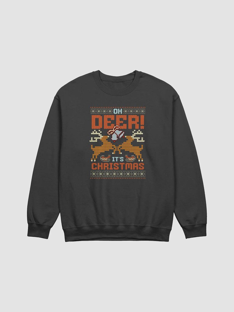 Ugly Christmas Sweater Reindeer Crewneck product image (1)
