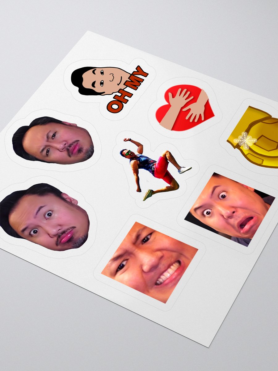 Dorky 8-Sticker Sheet product image (3)