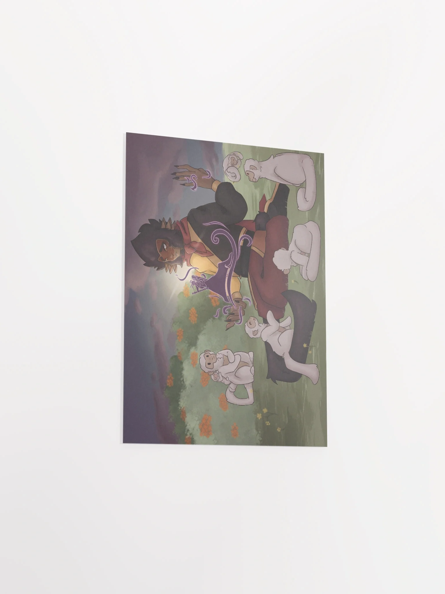 Macaque with Monkeys print product image (3)