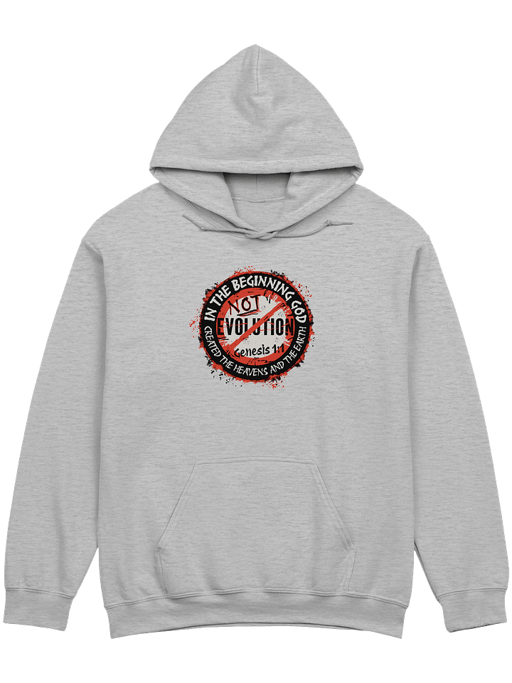 In The Beginning God, Not Evolution Hoodie product image (1)