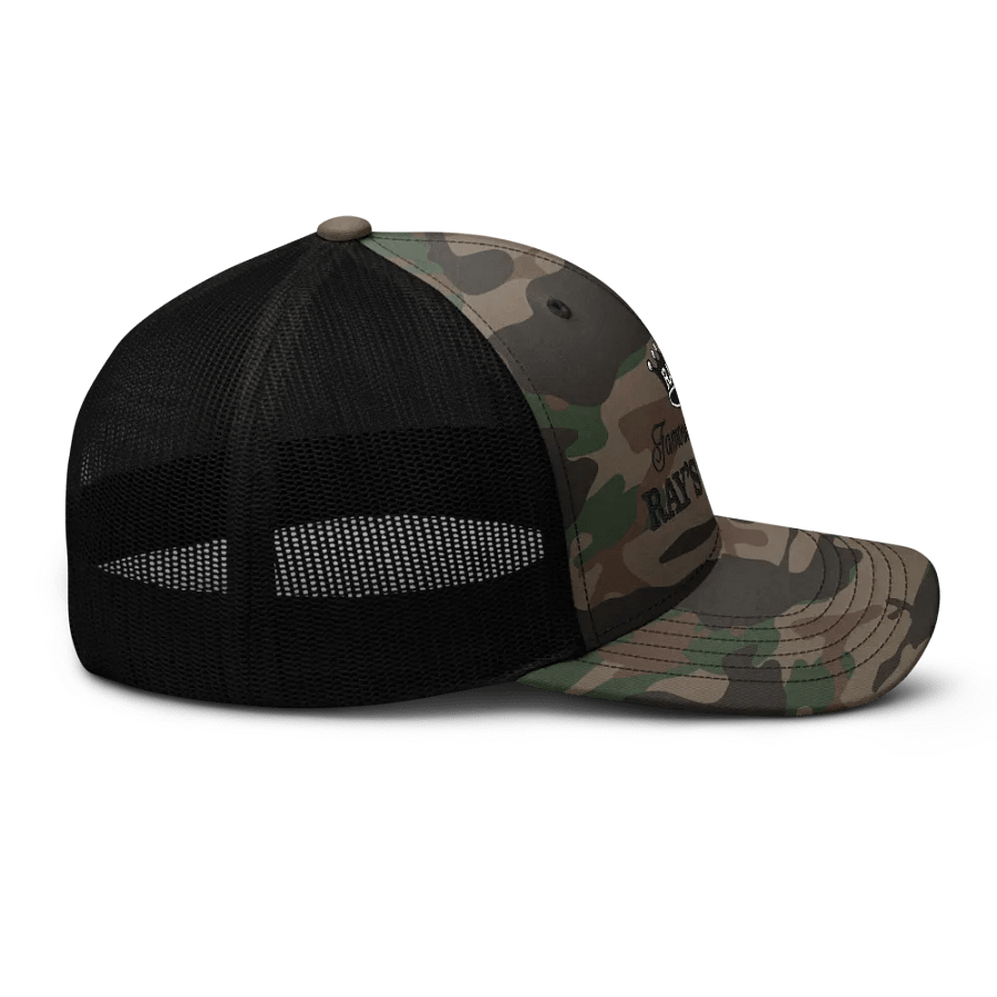 Ray's Pizza Camo Trucker Hat product image (5)