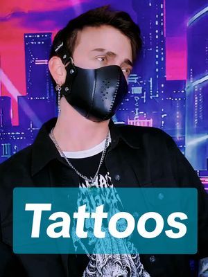 Replying to @mercy_reign1  I get asked to do tattoo tours a lot but I have so many that it would require me being clothing-less to properly show them and y'all don't pay me enough for that 😜 Buuut I do have pictures of most of them posted in my Discord server.  #tattoos #tattoo #tattooedmen #maskedman #maskedcreator. 