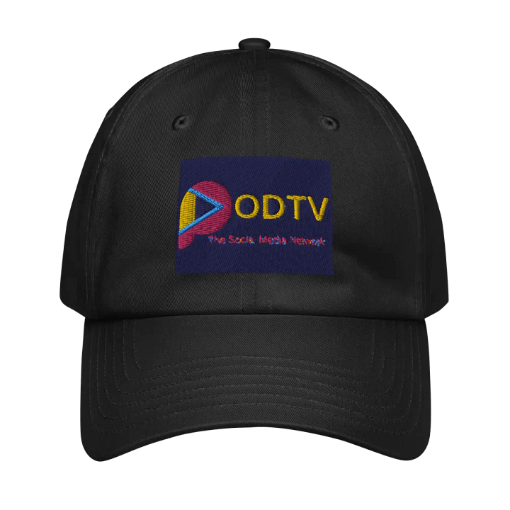 PODTV Logo Embroidered Dad Hat product image (1)