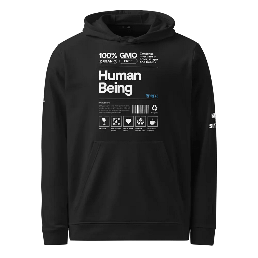 Organic Human Being Label Hoodie product image (5)