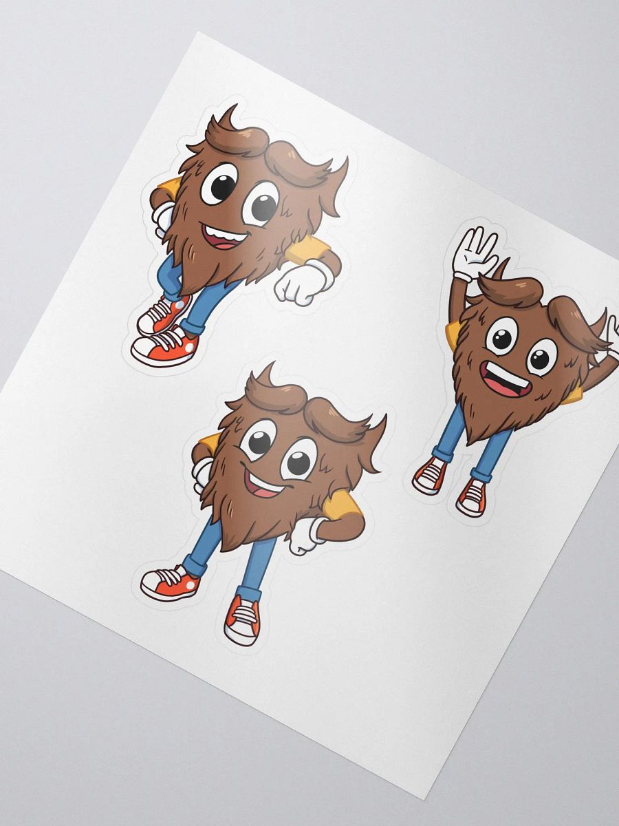 Beardie V2 Trio Stickers product image (2)