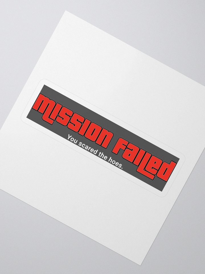 Mission Failed: You scared the h03s product image (2)