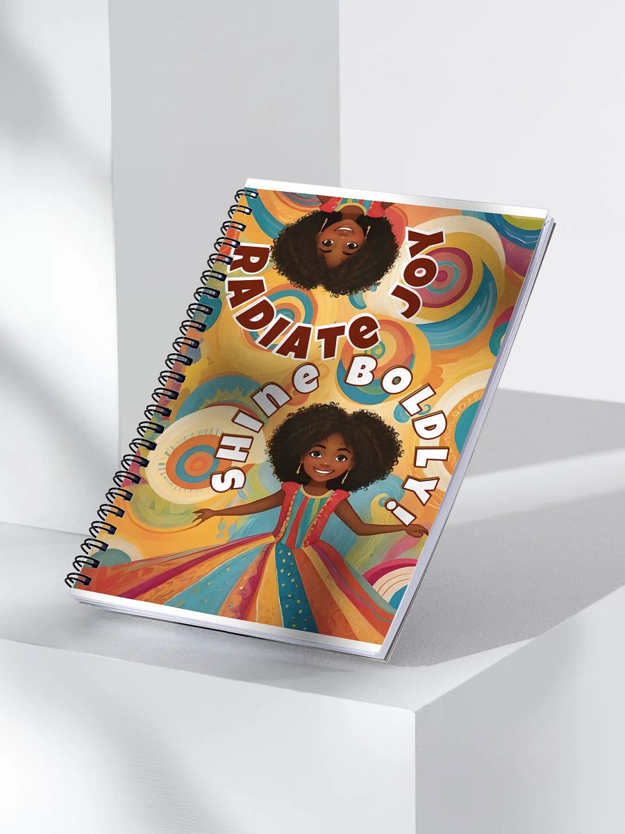 Radiate Joy, Shine Boldly Spiral Notebook product image (3)