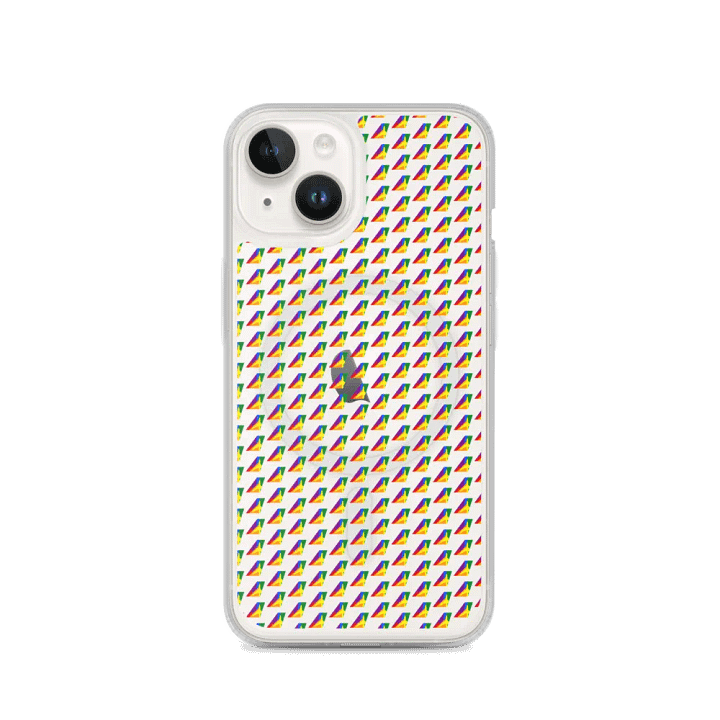 MagSafe® Clear Case for iPhone® - Limited Edition Pride Tailfin Design product image (2)