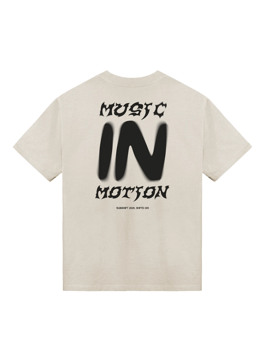 Music In Motion - Heavyweight Tee - Bone product image (1)
