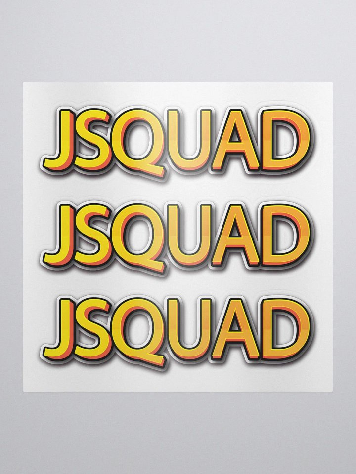 JSQUAD sticker product image (1)