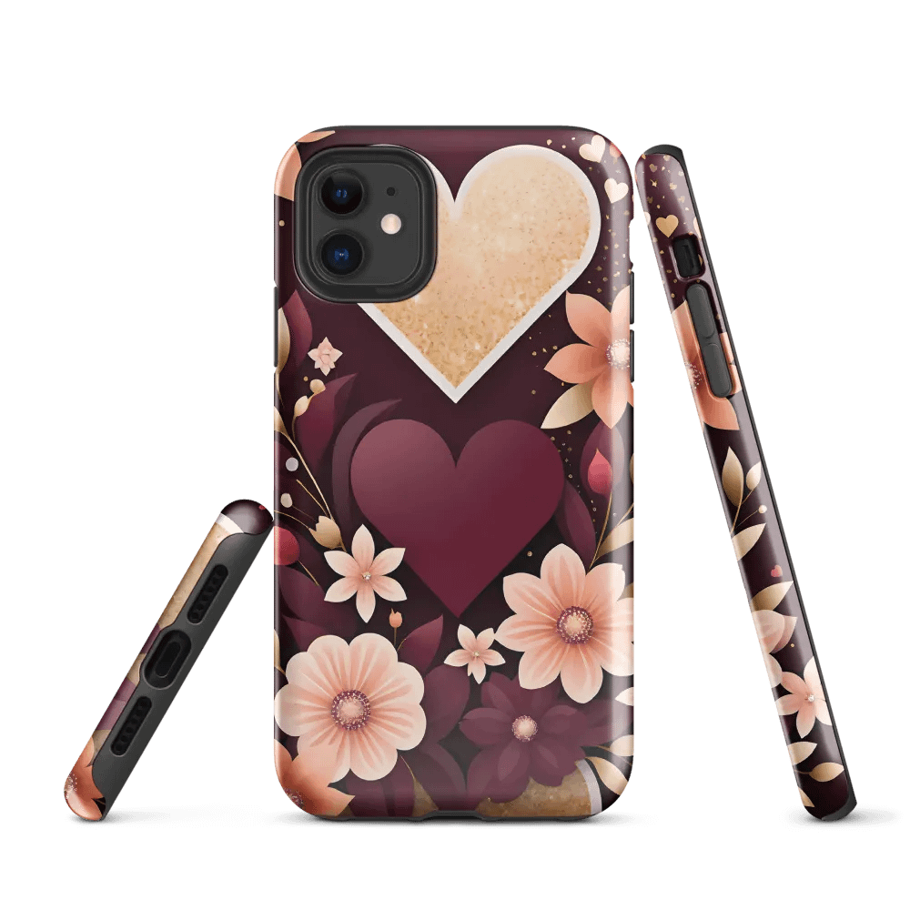 Floral Tough Phone Case product image (1)