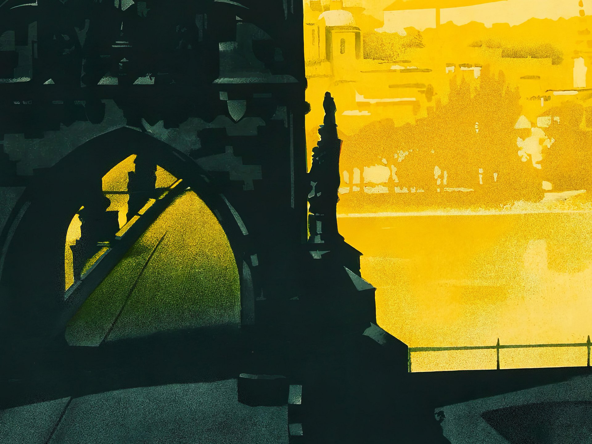 Prague Czech, 1930s — Retro travel poster, vintage travel print product image (6)