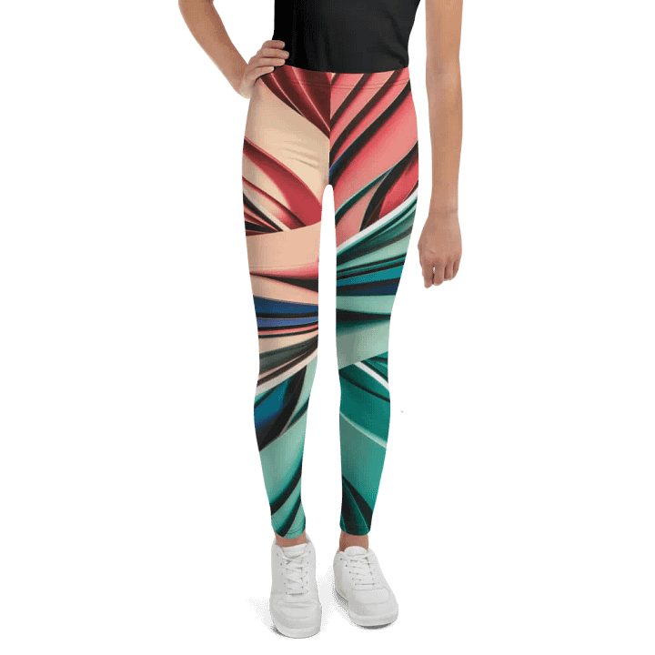 TDS Music Youth Abstract Leggings in Vibrant Colors (Sizes 8-20) product image (1)