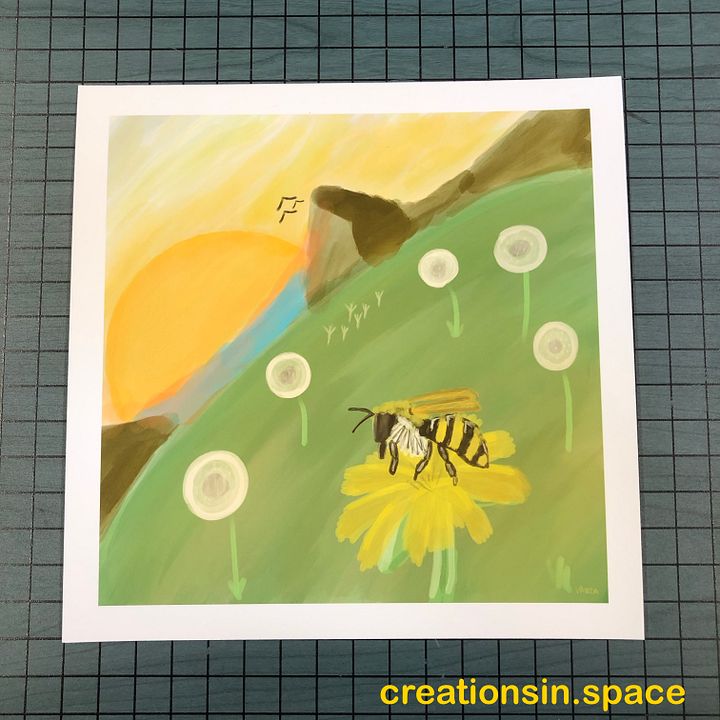 “Roundness of Earth” Art Print product image (1)