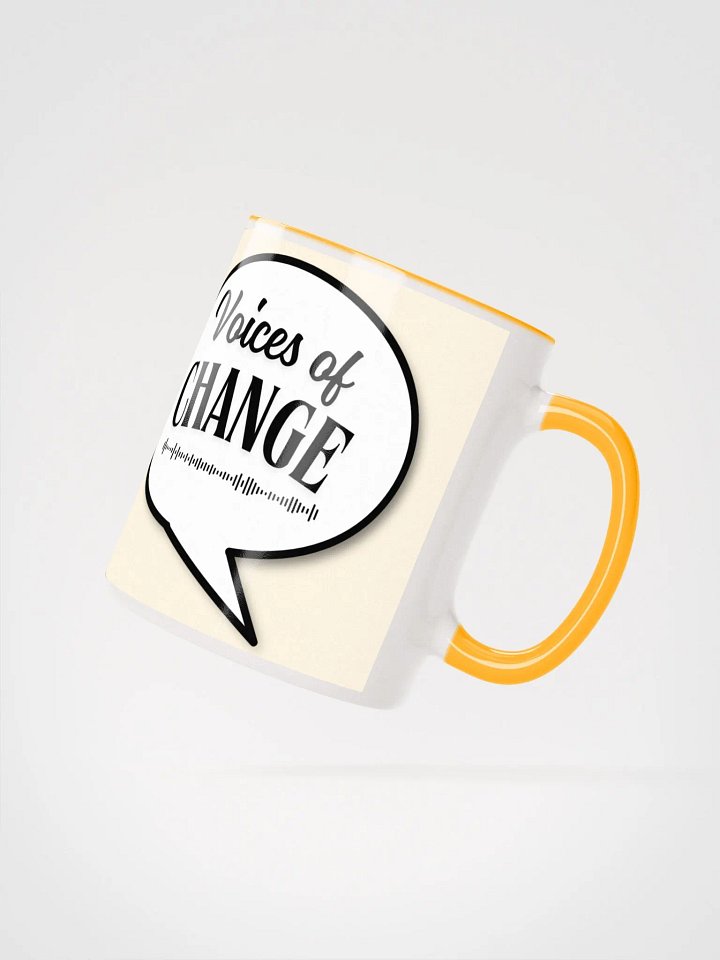 Yellow color block Coffee Mug product image (2)