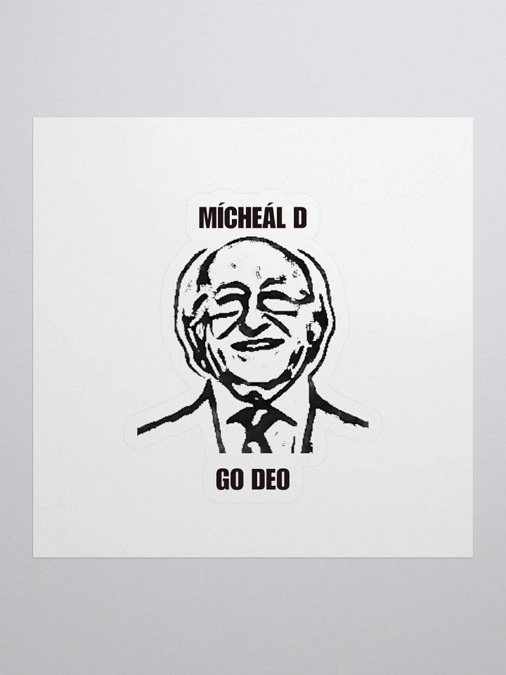 Mícheál D Go Deo Sticker product image (1)